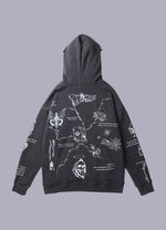 barbed wire hoodie - Vignette | OFF-WRLD