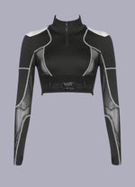 futuristic crop top - Vignette | OFF-WRLD