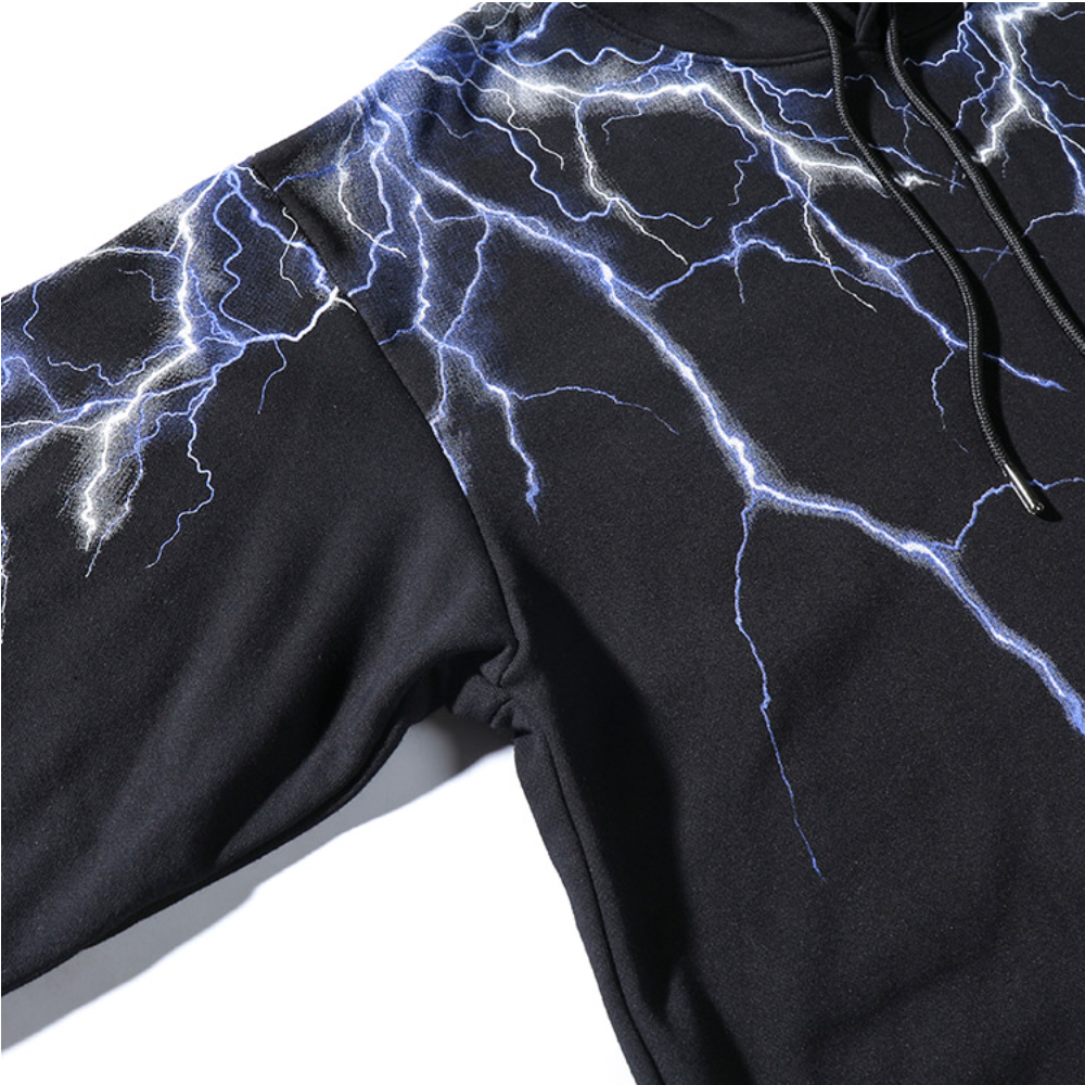 men's lightning hoodie