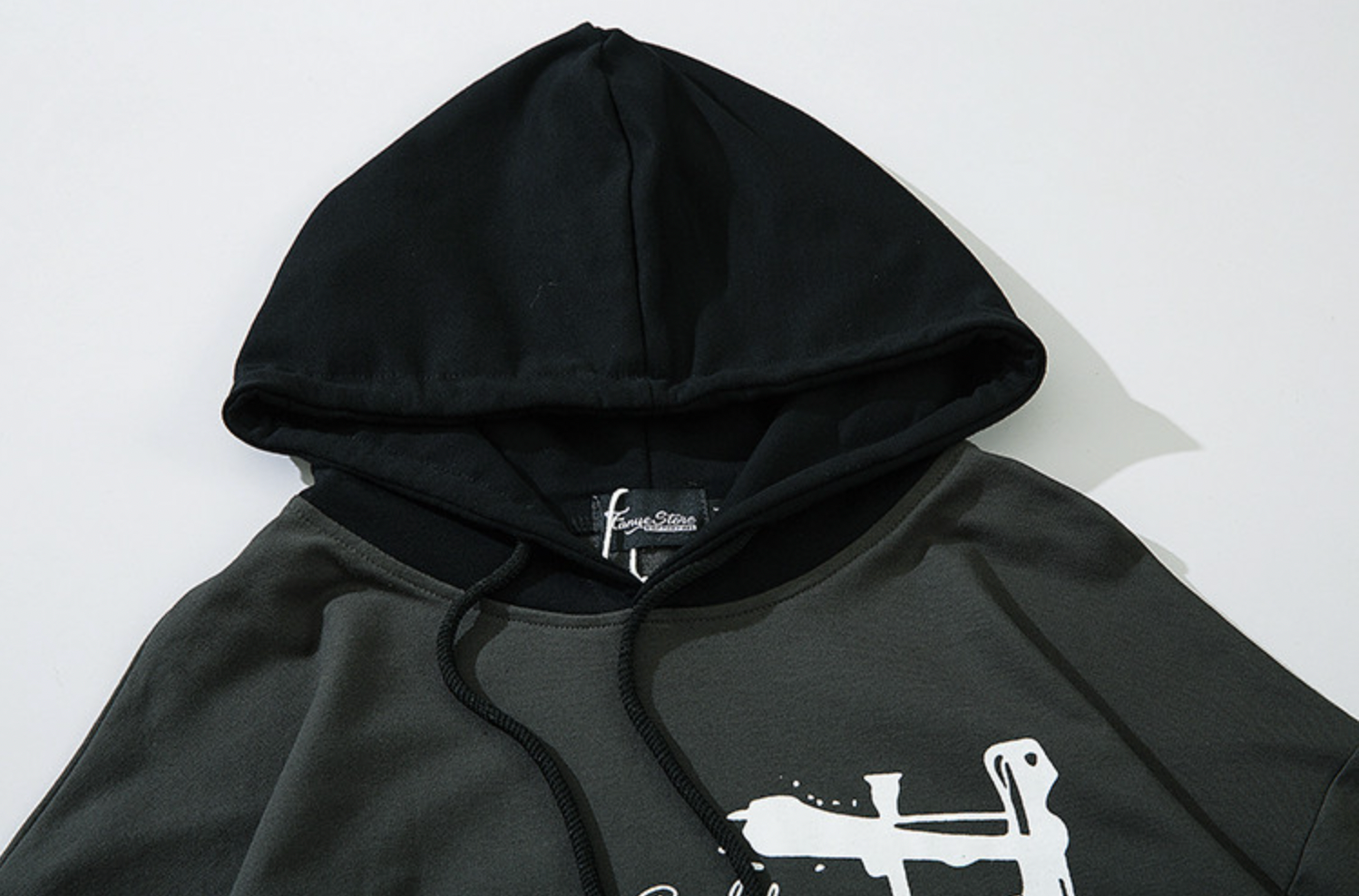 men's hooded shirt