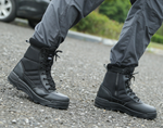 black tactical side zip boots - Vignette | OFF-WRLD