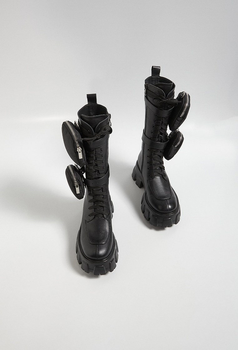 women's black tactical work boots