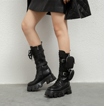 women's black tactical work boots - Vignette | OFF-WRLD