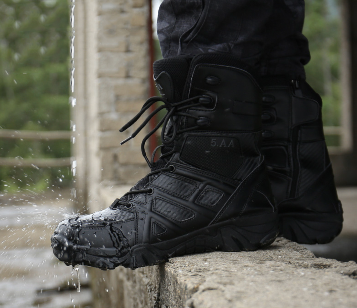 combat boots techwear