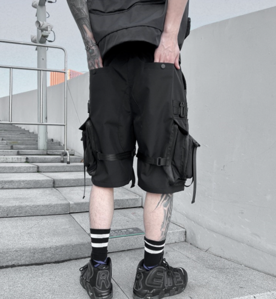 streetwear cargo shorts