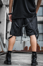 techwear ribbon shorts - Vignette | OFF-WRLD