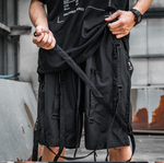 techwear ribbon shorts - Vignette | OFF-WRLD