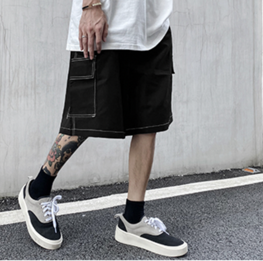 streetwear jean shorts