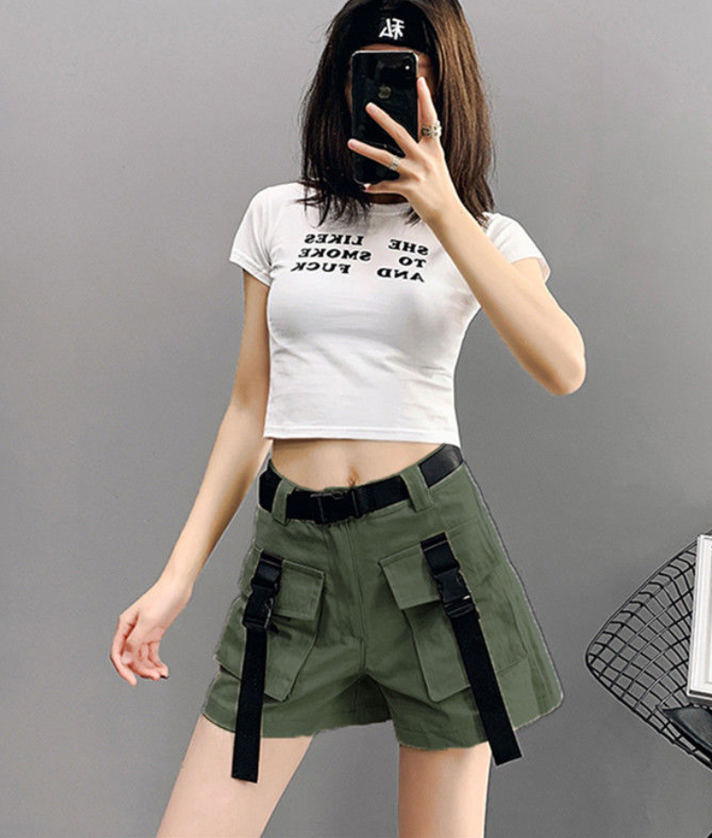 women's techwear shorts