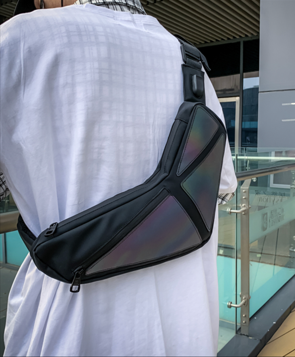 reflective sling bag