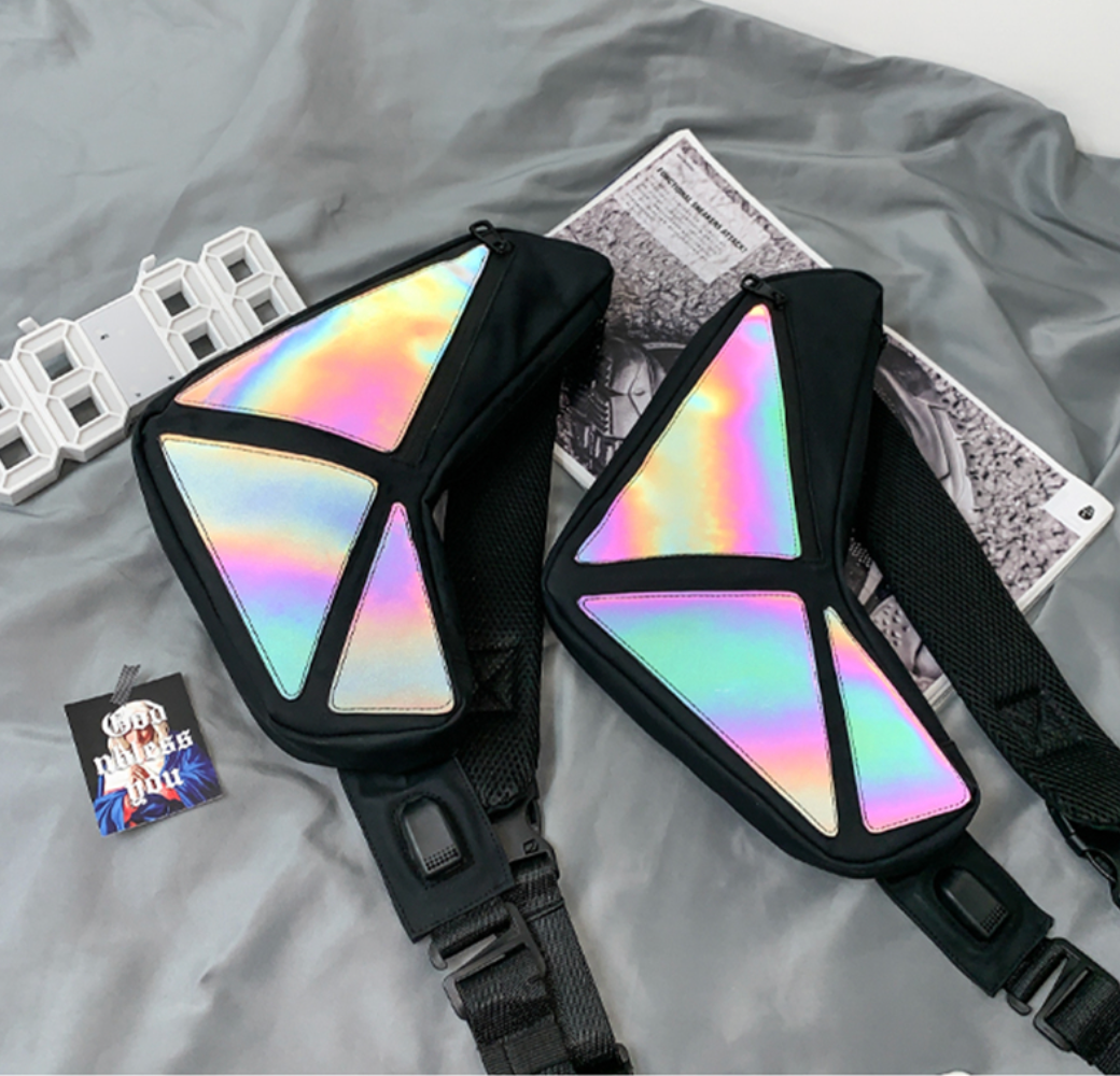 reflective sling bag