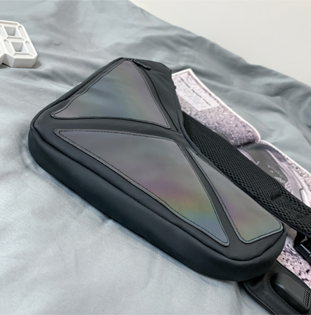 reflective sling bag