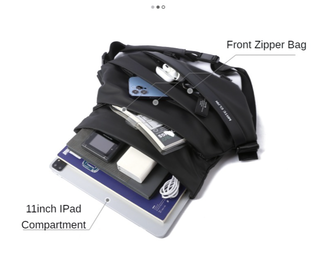 futuristic sling bag