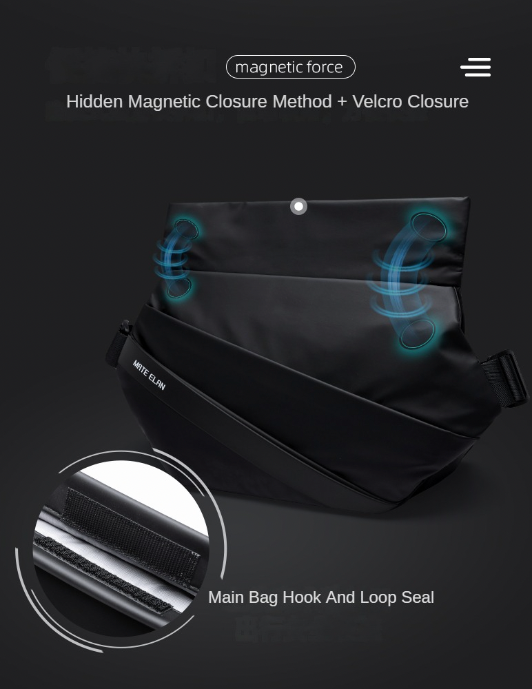 futuristic sling bag