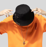 black bucket hat with rings - Vignette | OFF-WRLD