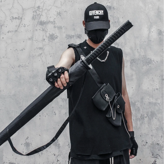 techwear katana umbrella