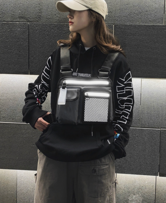 reflective chest rig