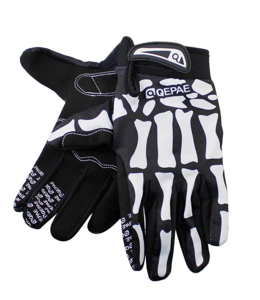 Tactical Skull Gloves