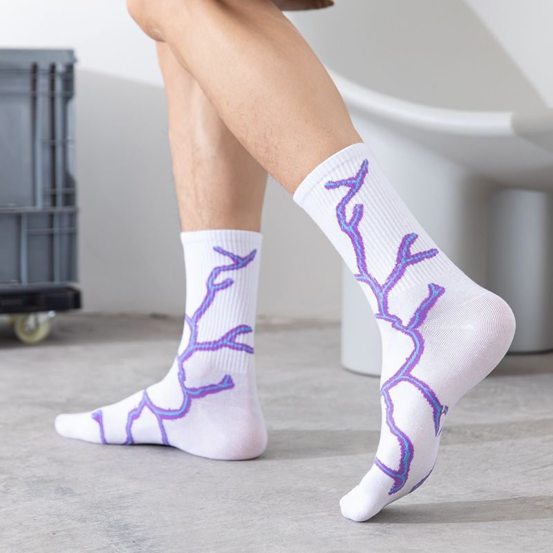 lightning bolt socks