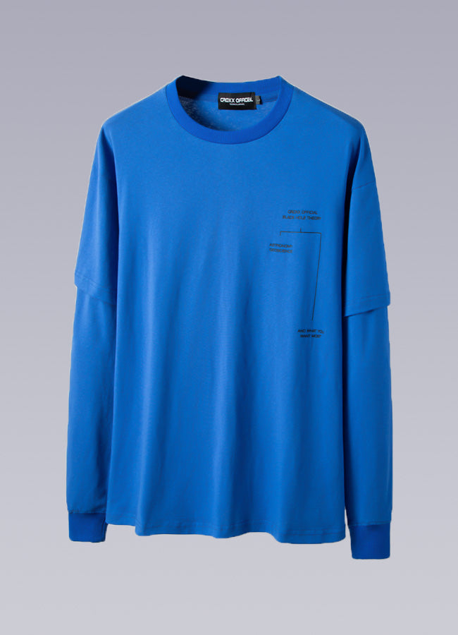 long sleeve streetwear shirt