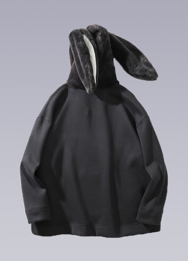 bunny hoodie with long ears