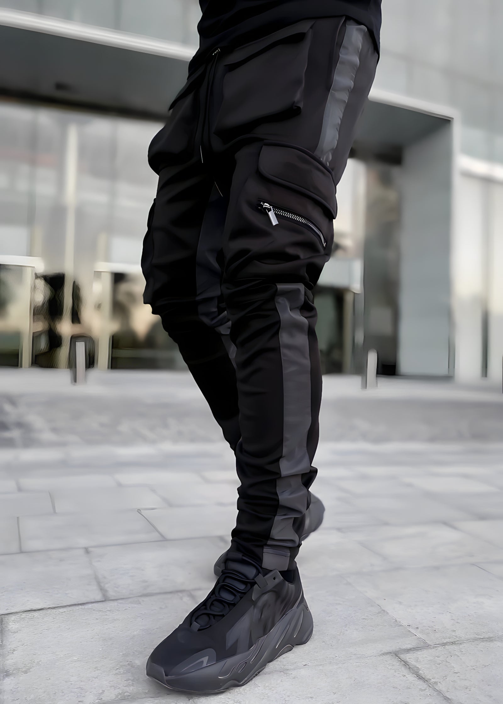 reflective cargo pants