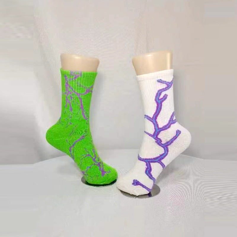 lightning bolt socks