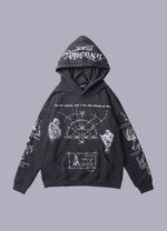 barbed wire hoodie - Vignette | OFF-WRLD