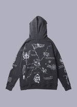 barbed wire hoodie - Vignette | OFF-WRLD