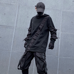 black tactical hoodie - Vignette | OFF-WRLD