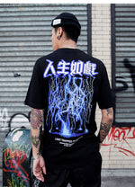 black lightning shirt - Vignette | OFF-WRLD