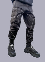 black reflective pants - Vignette | OFF-WRLD