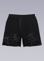 black streetwear shorts - Vignette | OFF-WRLD