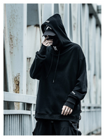 black techwear hoodie - Vignette | OFF-WRLD