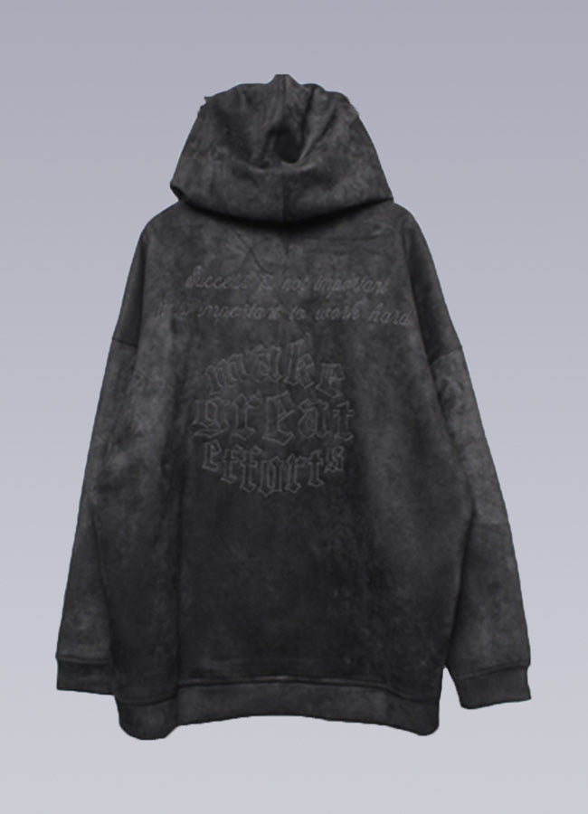 vintage black hoodie