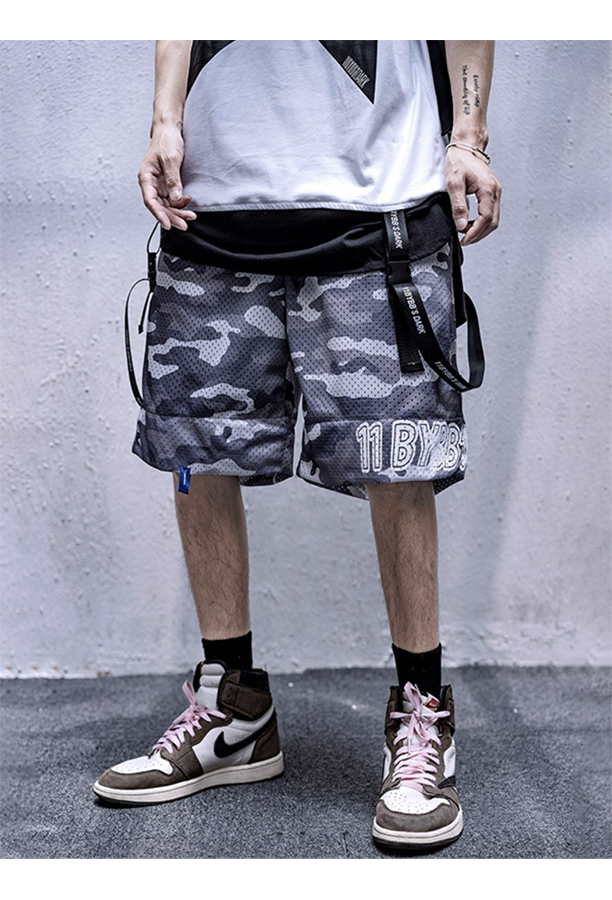 streetwear camo shorts