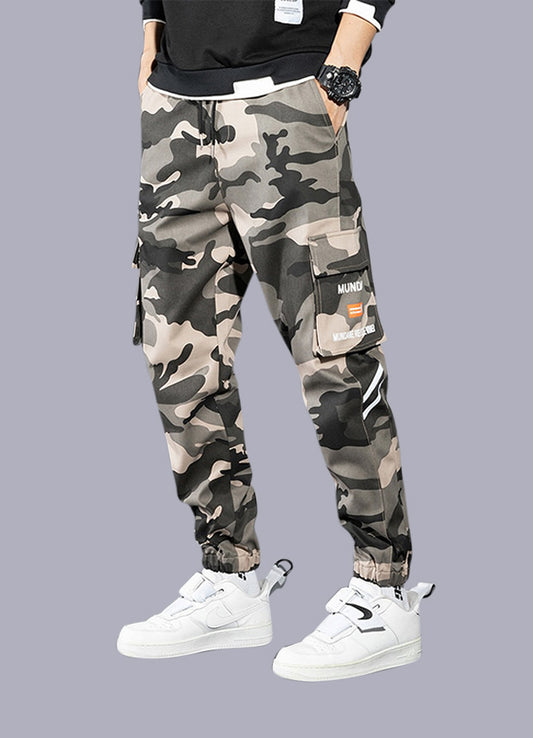 men's camo joggers