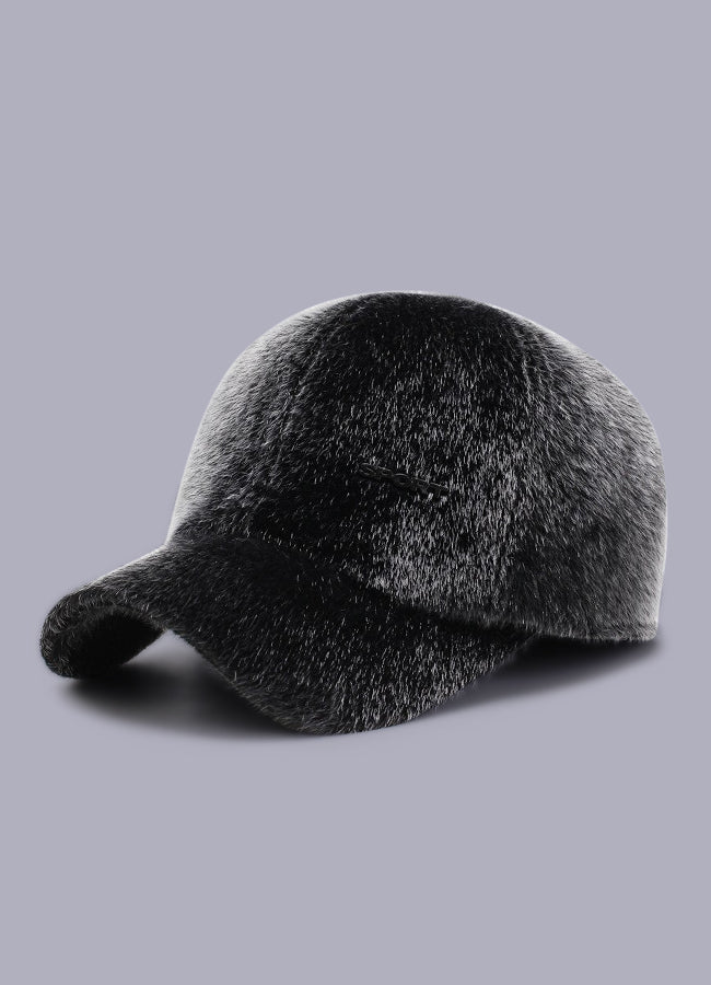 cap with fur