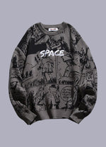 comic book sweatshirt - Vignette | OFF-WRLD