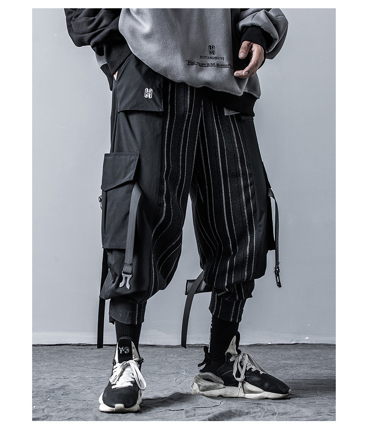 cyberpunk black pants