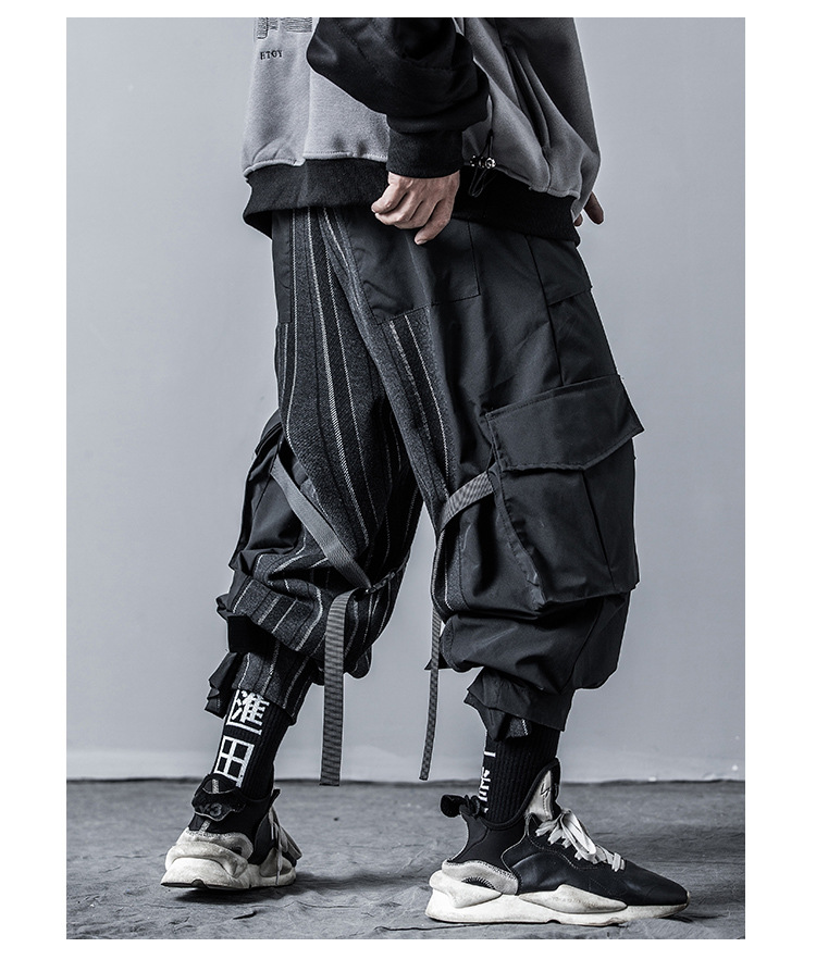 cyberpunk black pants