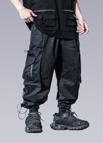 drawstring cargo joggers - Vignette | OFF-WRLD