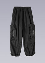 drawstring cargo joggers - Vignette | OFF-WRLD