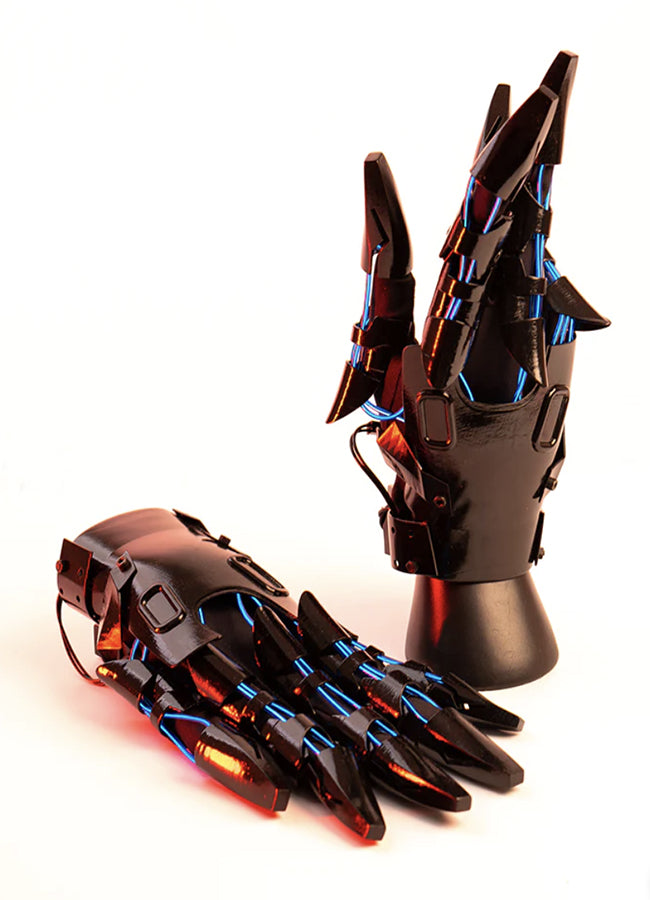 cybernetic gloves