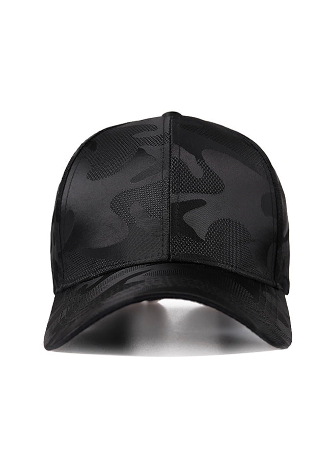 black camo cap