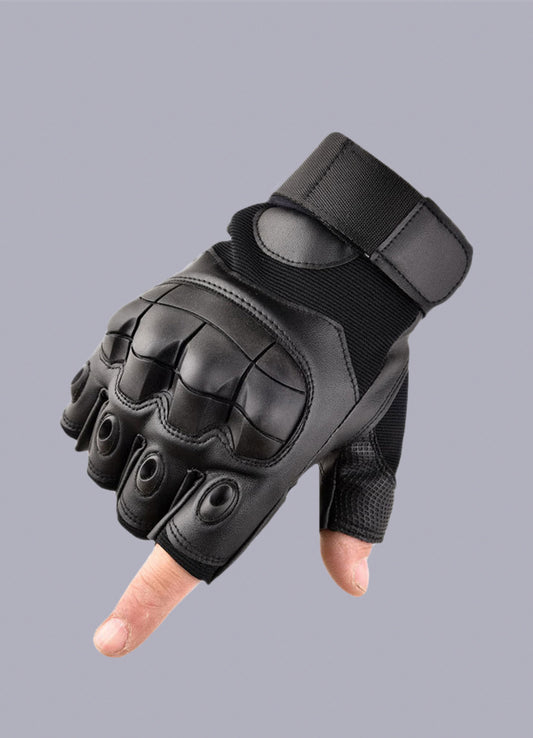 techwear fingerless gloves