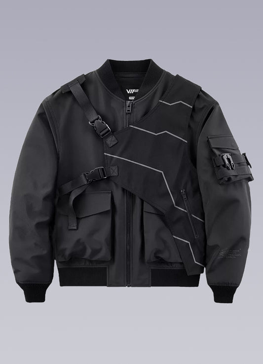 futuristic bomber jacket