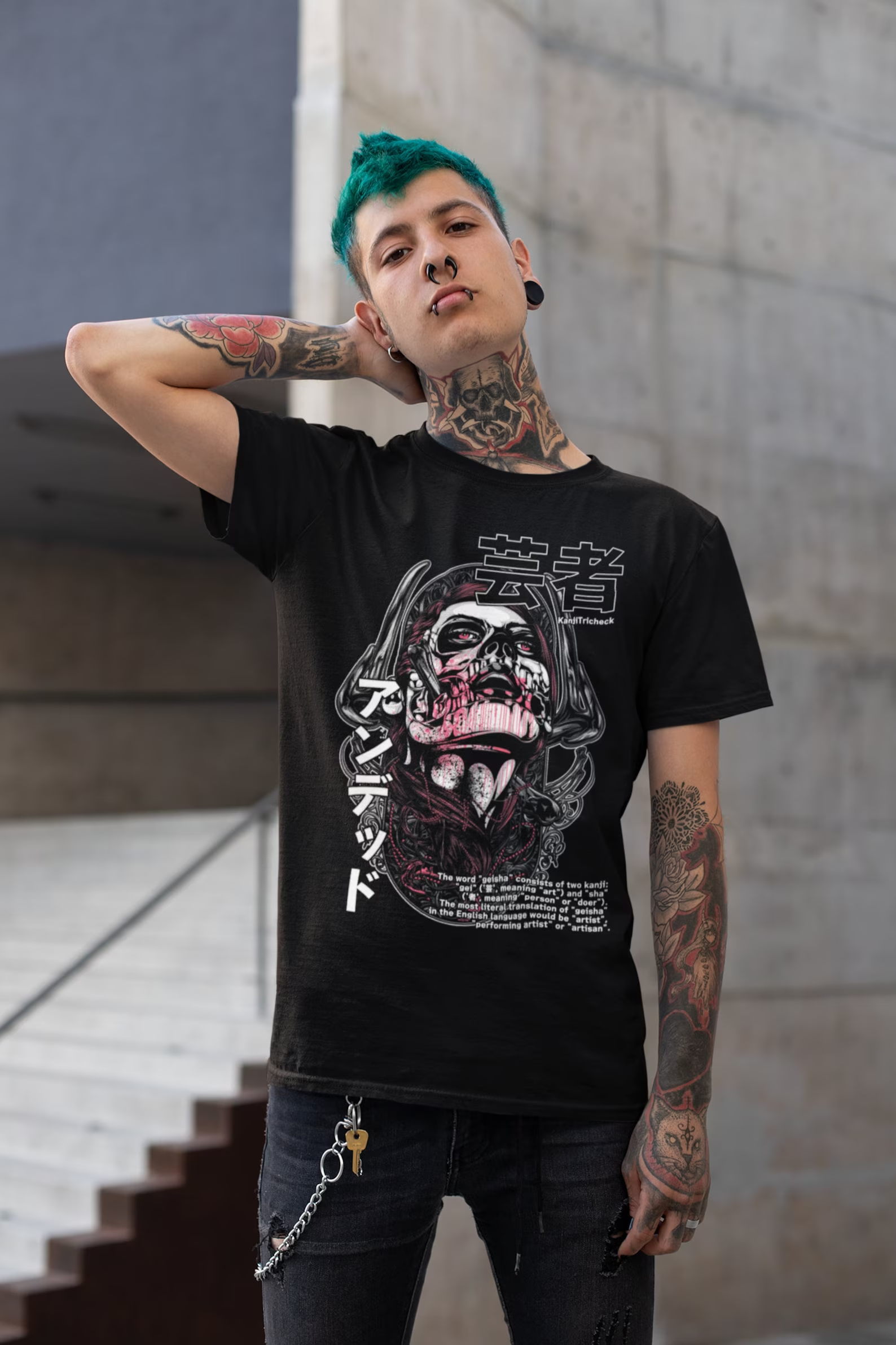 geisha t shirt