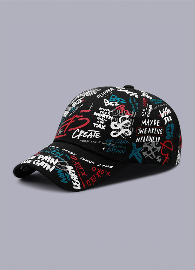 graffiti hat