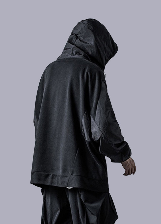 japanese techwear hoodie